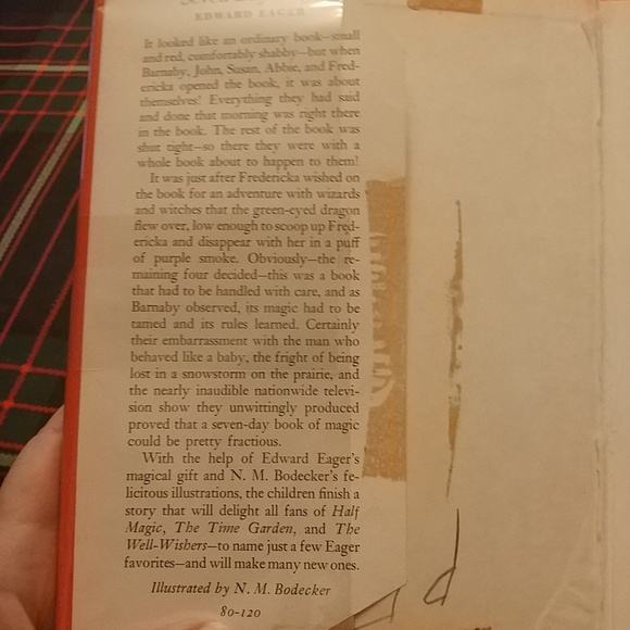 Seven-Day Magic Book by Edward Eager - Picture 3 of 3